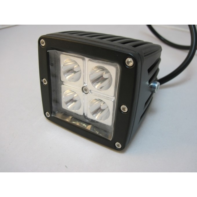 Proiector auto LED 9-32V - 4 LED-uri de mare putere